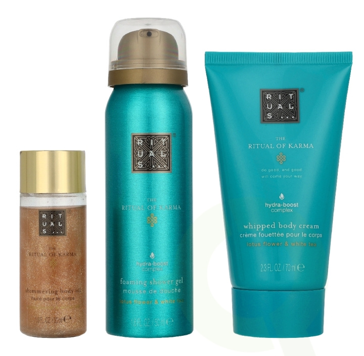 Rituals Karma Easter Bunny Edition Giftset 150 ml Shower Mousse 50ml/Shimmering Oil 30ml/Whipped Cream 70ml i gruppen SKØNHED & HELSE / Gaveæske / Gaveæske til hende hos TP E-commerce Nordic AB (D39612)