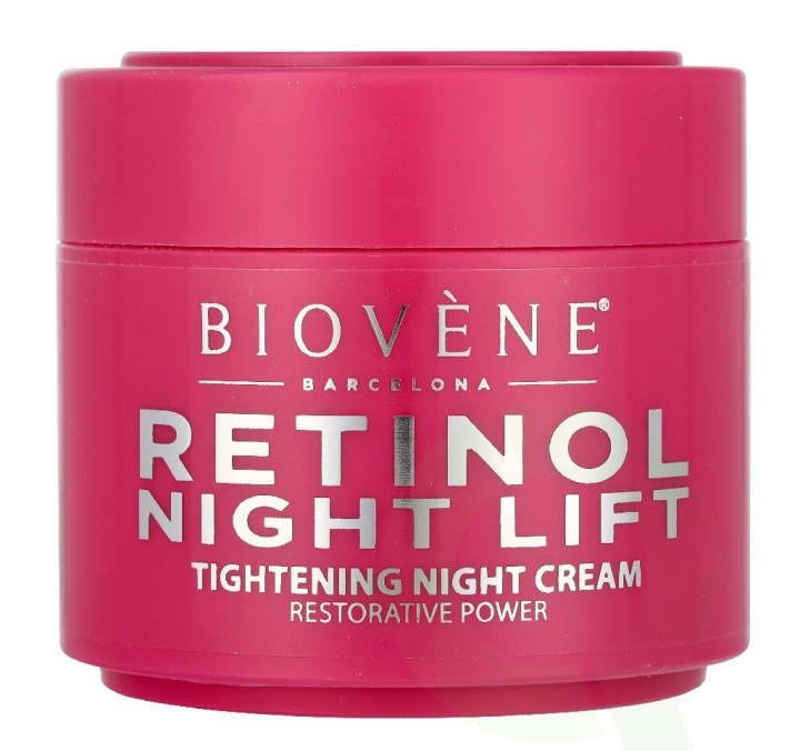 Biovene Retinol Night Lift Night Cream 50 ml Organic Strawberry i gruppen SKØNHED & HELSE / Hudpleje / Ansigt / Natcreme hos TP E-commerce Nordic AB (D39651)