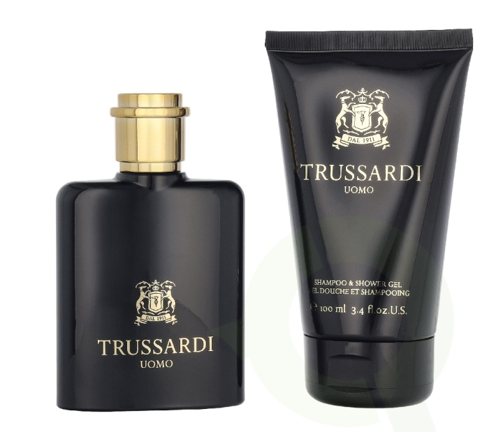 Trussardi Uomo Giftset 150 ml Edt Spray 50ml/Shampoo & Shower Gel 100ml i gruppen SKØNHED & HELSE / Duft & Parfume / Parfume / Parfume til ham hos TP E-commerce Nordic AB (D39685)