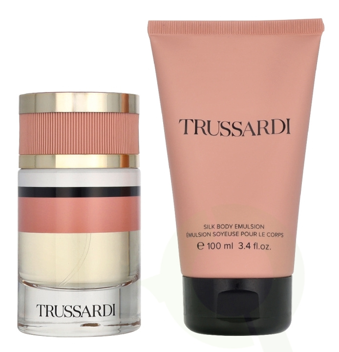 Trussardi By Trussardi Giftset 160 ml Edp Spray 60ml/Body Emulsion 100ml i gruppen SKØNHED & HELSE / Gaveæske / Gaveæske til hende hos TP E-commerce Nordic AB (D39689)