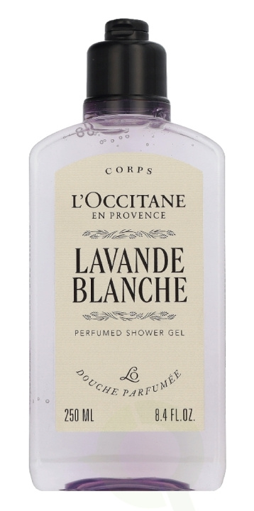 L’Occitane en Provence Lavande Blanche White Lavender Shower Gel (250 ml)