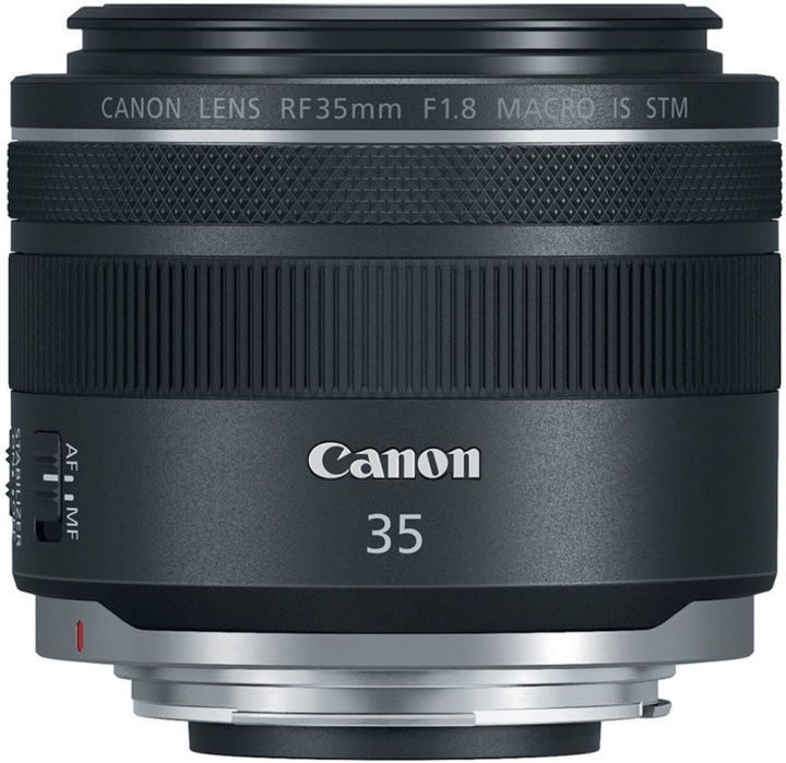 Canon RF 35 mm f/1,8 IS Macro STM-objektiv i gruppen HJEMMEELEKTRONIK / Foto og video / Fotografi udstyr / Kameralinser og tilbehør hos TP E-commerce Nordic AB (D39750)