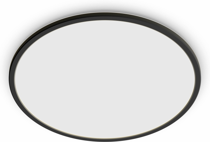 Philips Superslim CL550 loftslampe, rund, sort, 1900 lm, 2700K i gruppen HJEMMEELEKTRONIK / Lys / Loftslamper hos TP E-commerce Nordic AB (D39797)