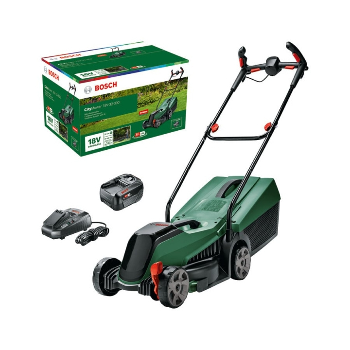 Bosch CityMower - batteridrevet plæneklipper i gruppen HJEM, HUS & HAVE / Værktøj / Øvrigt elværktøj hos TP E-commerce Nordic AB (D39809)