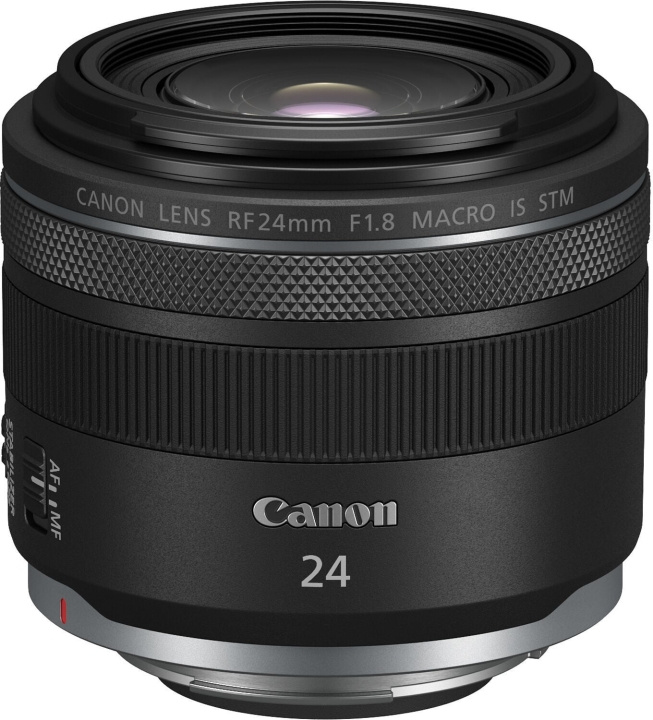 Canon RF 24mm F1.8 MACRO IS STM-vidvinkelobjektiv i gruppen HJEMMEELEKTRONIK / Foto og video / Fotografi udstyr / Kameralinser og tilbehør hos TP E-commerce Nordic AB (D39817)