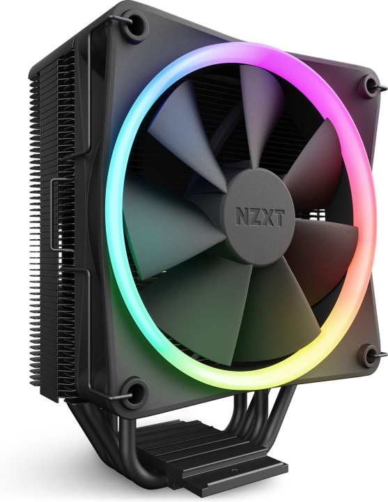 NZXT T120 RGB-CPU-køler, sort i gruppen COMPUTERTILBEHØR / Computerkomponenter / Køling hos TP E-commerce Nordic AB (D39830)