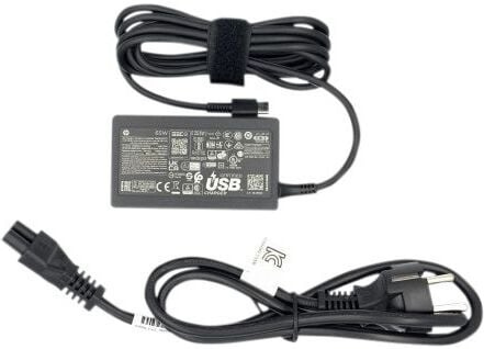 HP HP 65W USB-C-bærbaroplader (1P3K6AA) i gruppen COMPUTERTILBEHØR / Bærbare computere og tilbehør / Oplader hos TP E-commerce Nordic AB (D39857)