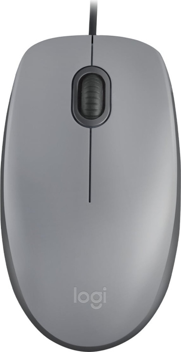 Logitech M110 Silent-mus, grå i gruppen COMPUTERTILBEHØR / Mus og tastatur / Mus hos TP E-commerce Nordic AB (D39909)