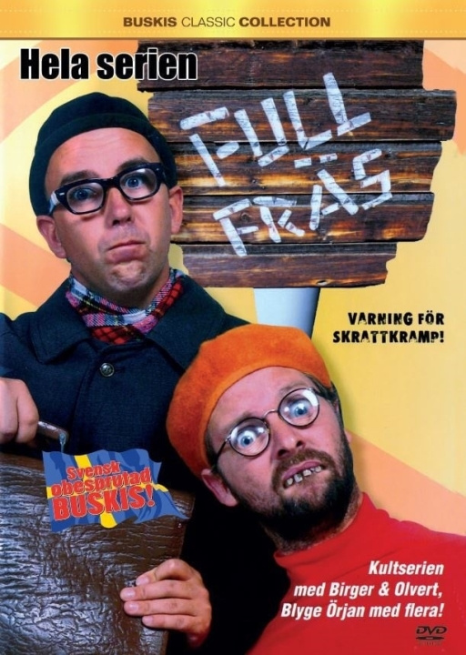 Stefan & Krister / Full fräs (DVD) i gruppen HJEMMEELEKTRONIK / Lyd & billede / Tv og tilbehør / Film / DVD hos TP E-commerce Nordic AB (D39946)
