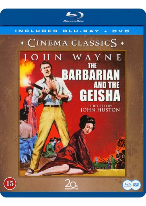 BARBAREN OG GEISHEN Blu-ray (John Wayne-klassiker) i gruppen HJEMMEELEKTRONIK / Lyd & billede / Tv og tilbehør / Film / Blu-ray hos TP E-commerce Nordic AB (D39972)