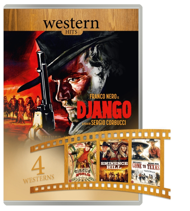 WESTERN MOVIE HITS (4-DVD-boks) i gruppen HJEMMEELEKTRONIK / Lyd & billede / Tv og tilbehør / Film / DVD hos TP E-commerce Nordic AB (D40141)