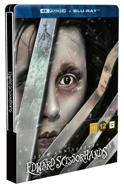 Edward Scissorhands – Steelbook (4K UHD + BD) i gruppen HJEMMEELEKTRONIK / Lyd & billede / Tv og tilbehør / Film / Blu-ray hos TP E-commerce Nordic AB (D40152)