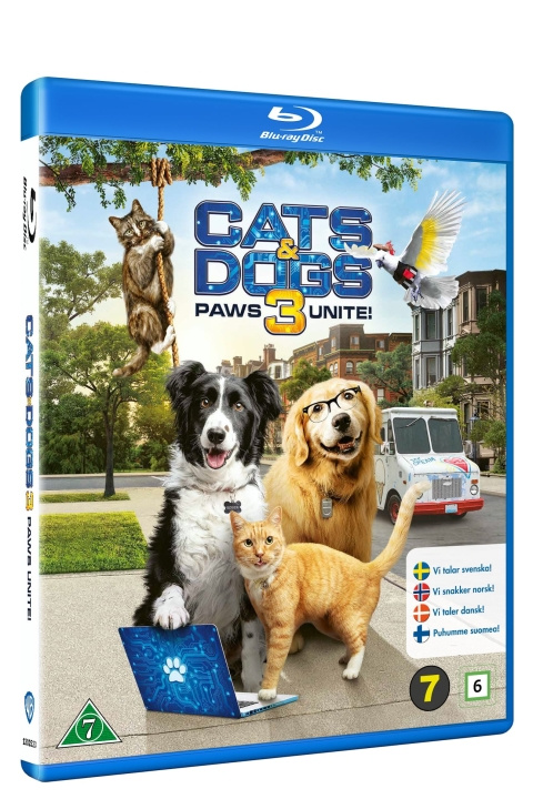 SF Studios Katte & Hunde 3: Sammen for en god sag! i gruppen HJEMMEELEKTRONIK / Lyd & billede / Tv og tilbehør / Film / Blu-ray hos TP E-commerce Nordic AB (D40184)