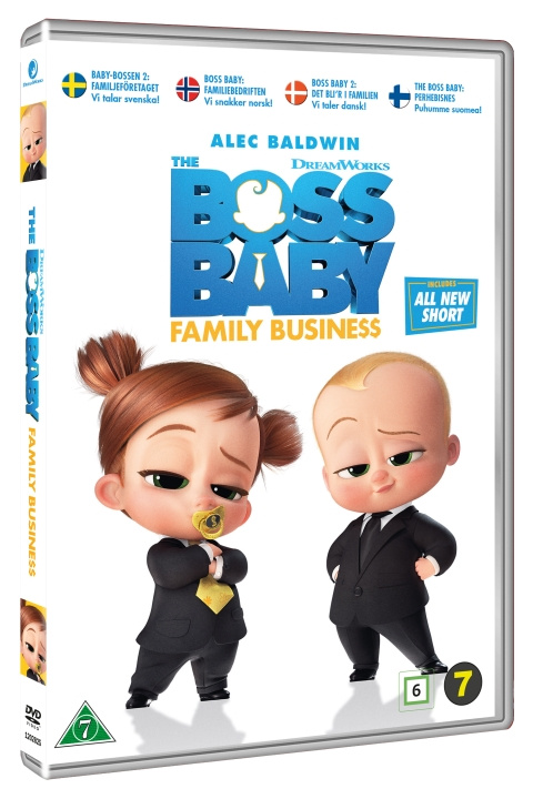 The Boss Baby: Family Business (DVD) i gruppen HJEMMEELEKTRONIK / Lyd & billede / Tv og tilbehør / Film / DVD hos TP E-commerce Nordic AB (D40194)