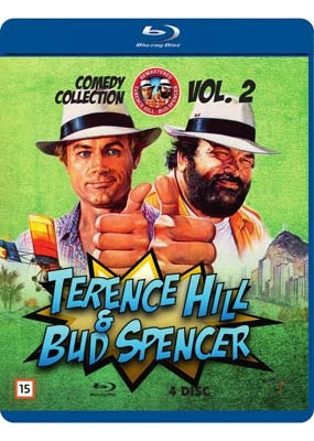 BUD SPENCER & TERENCE HILL COMEDY COLLECTION (4 BLU RAY BOX SET) i gruppen HJEMMEELEKTRONIK / Lyd & billede / Tv og tilbehør / Film / Blu-ray hos TP E-commerce Nordic AB (D40234)