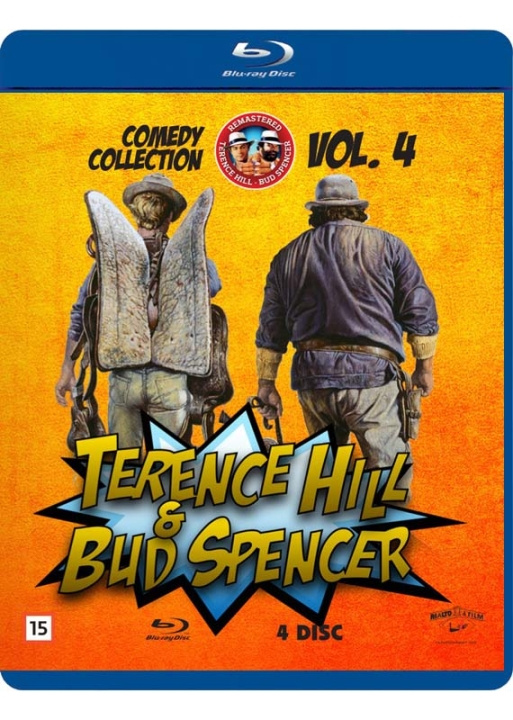 BUD SPENCER & TERENCE HILL COMEDY COLLECTION (4 BLU RAY BOX SET) i gruppen HJEMMEELEKTRONIK / Lyd & billede / Tv og tilbehør / Film / Blu-ray hos TP E-commerce Nordic AB (D40236)