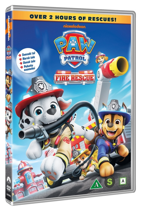 Paw Patrol: Fire Rescue (DVD) i gruppen HJEMMEELEKTRONIK / Lyd & billede / Tv og tilbehør / Film / DVD hos TP E-commerce Nordic AB (D40295)