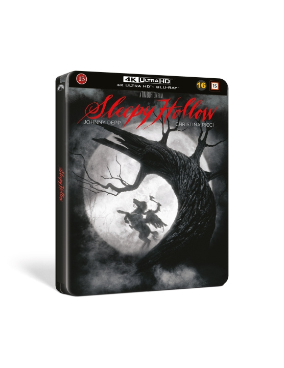 Sleepy Hollow – Steelbook i gruppen HJEMMEELEKTRONIK / Lyd & billede / Tv og tilbehør / Film / Blu-ray hos TP E-commerce Nordic AB (D40301)
