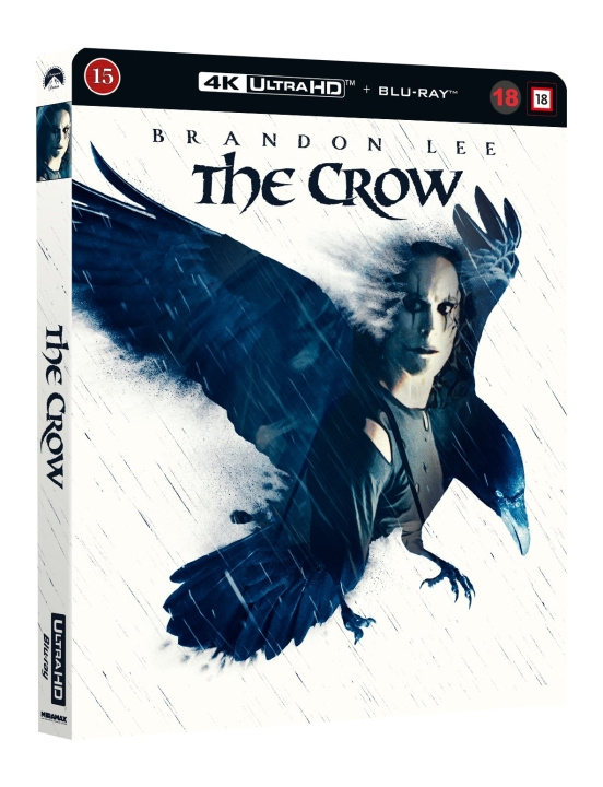 The Crow - Steelbook (4K UHD + BD) i gruppen HJEMMEELEKTRONIK / Lyd & billede / Tv og tilbehør / Film / Blu-ray hos TP E-commerce Nordic AB (D40305)
