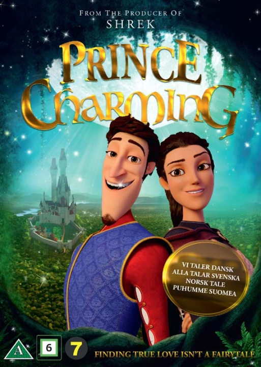 Universal Sony Pictures Nordic Prins Charming på DVD (Fra skaberne af Shrek, med dansk, svensk, norsk og finsk lydspor) i gruppen HJEMMEELEKTRONIK / Lyd & billede / Tv og tilbehør / Film / DVD hos TP E-commerce Nordic AB (D40333)