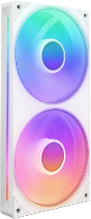 NZXT F240 RGB CORE-blæser, 2 * 120 mm, hvid Det samlede i gruppen COMPUTERTILBEHØR / Computerkomponenter / Køling hos TP E-commerce Nordic AB (D40404)