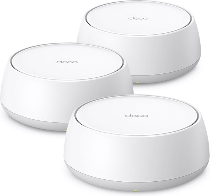 TP-Link Deco BE25 Dual-Band WiFi 7-mesh-system, 3-pak i gruppen COMPUTERTILBEHØR / Netværk / Mesh netværk hos TP E-commerce Nordic AB (D40422)