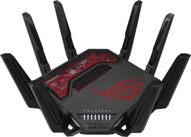 ASUS ROG Rapture GT-BE19000 Tri-band -WiFi 7 AiMesh-gamingrouter i gruppen COMPUTERTILBEHØR / Netværk / Routere hos TP E-commerce Nordic AB (D40469)