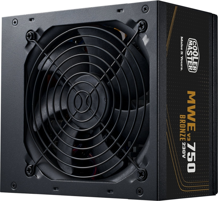 Cooler Master MWE Bronze V3 3.1 - ATX-strømforsyning, 750 W i gruppen COMPUTERTILBEHØR / Computerkomponenter / Strømforsyning / PSU hos TP E-commerce Nordic AB (D40471)