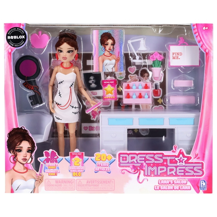 Roblox Docka Dress to Impress Fashion Doll Deluxe Set Lana i gruppen LEGETØJ, BØRN & BABY / Legetøj / Docks og tilbehør hos TP E-commerce Nordic AB (D40493)