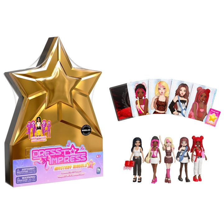 Roblox Docka Dress to Impress Mystery Small Doll 5pk i gruppen LEGETØJ, BØRN & BABY / Legetøj / Docks og tilbehør hos TP E-commerce Nordic AB (D40496)