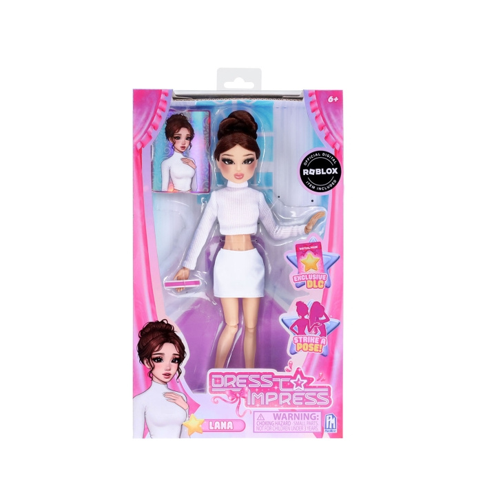 Roblox Docka Dress to Impress Fashion Doll Lana i gruppen LEGETØJ, BØRN & BABY / Legetøj / Docks og tilbehør hos TP E-commerce Nordic AB (D40497)