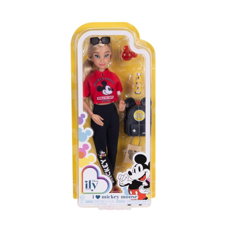 Disney Docka Ily 4ever 11in Fashion Doll Deluxe I Love Mickey i gruppen LEGETØJ, BØRN & BABY / Legetøj / Docks og tilbehør hos TP E-commerce Nordic AB (D40502)