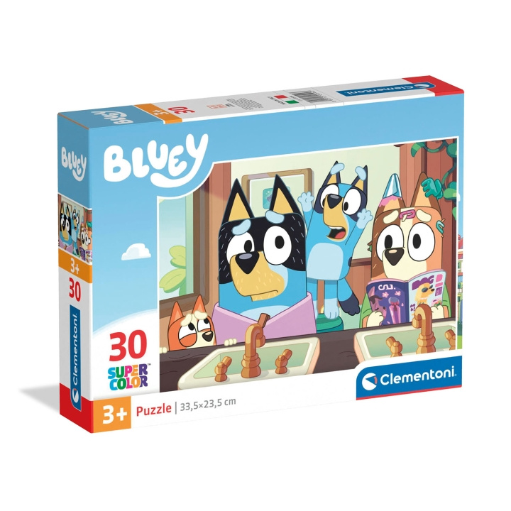 Clementoni Puslespill 30 Pcs Bluey i gruppen LEGETØJ, BØRN & BABY / Legetøj / Børns puslespil hos TP E-commerce Nordic AB (D40525)