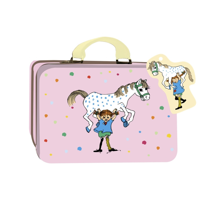 ASTRID LINDGREN Kuffert - Pippi Langstrømpe - Pink i gruppen LEGETØJ, BØRN & BABY / Rejse / Børnetasker / Rejsetasker hos TP E-commerce Nordic AB (D40526)