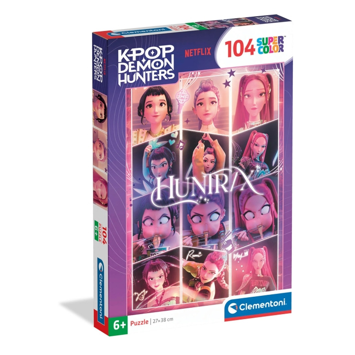 KPop Demon Hunters Puslespil 104 Pcs KPOP Demon Hunters (2) i gruppen SPORT, FRITID & HOBBY / Hobby / Puslespil hos TP E-commerce Nordic AB (D40539)
