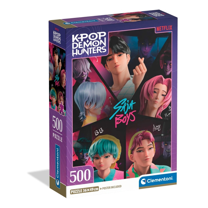 KPOP DEAMON HUNTERS Puslespil 500 Pcs KPOP Demon Hunters i gruppen SPORT, FRITID & HOBBY / Hobby / Puslespil hos TP E-commerce Nordic AB (D40542)