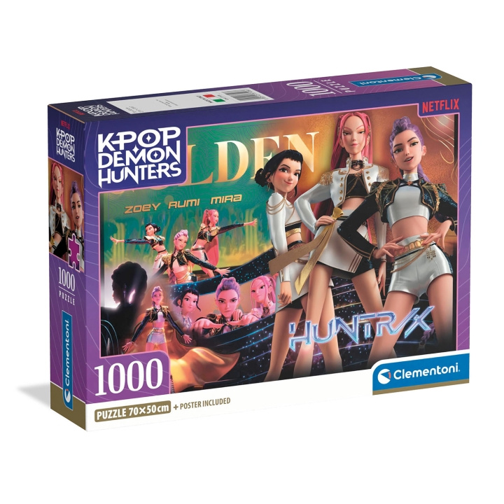 KPop Demon Hunters Puslespil 1000 Pcs KPOP Demon Hunters (2) i gruppen SPORT, FRITID & HOBBY / Hobby / Puslespil hos TP E-commerce Nordic AB (D40572)