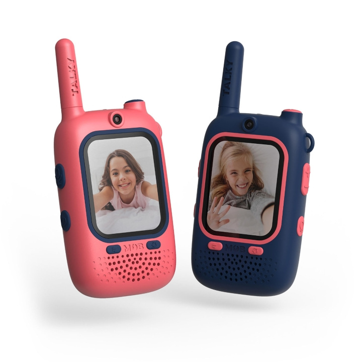 Mobility On Board Walkie-Talkie Video Talky Blå og Pink