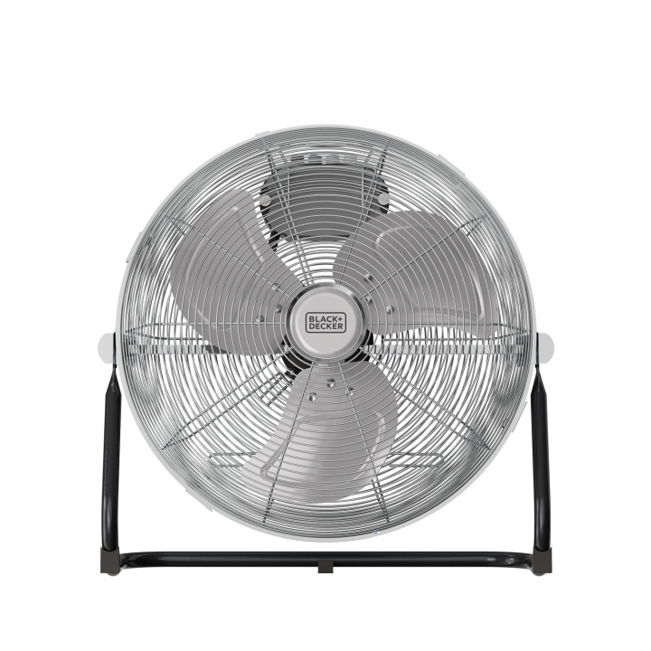 BLACK+DECKER Gulvventilator 60W Sort/Sølv