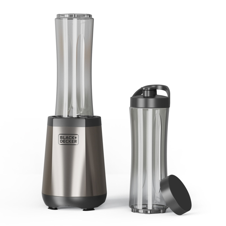 BLACK+DECKER Smoothieblender 500W Rustfrit Stål i gruppen HJEM, HUS & HAVE / Husholdningsapparater / Foodprocessor og køkkenassistenter / Mixer & Blender hos TP E-commerce Nordic AB (D40614)