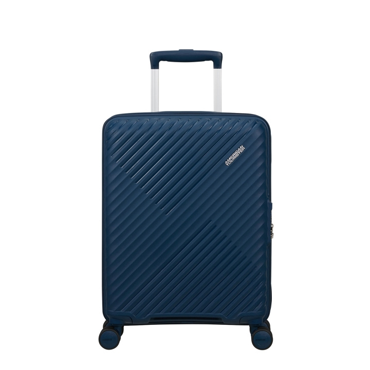 American Tourister Kuffert Diablast Spinner 55/20 Darkwave Blue i gruppen SPORT, FRITID & HOBBY / Rejsetilbehør / Rejsetasker hos TP E-commerce Nordic AB (D40624)