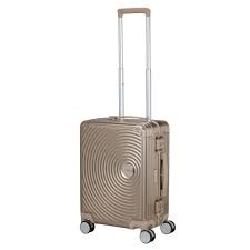 American Tourister Resväskor 3-pack Soundbox Alu Bronze i gruppen SPORT, FRITID & HOBBY / Rejsetilbehør / Rejsetasker hos TP E-commerce Nordic AB (D40673)