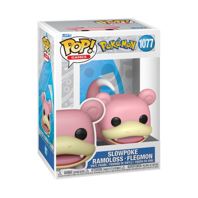 Funko Pop! Pokémon Slowpoke i vinyl (86363) i gruppen LEGETØJ, BØRN & BABY / Legetøj / Figurer, miniaturer og tilbehør hos TP E-commerce Nordic AB (D40699)