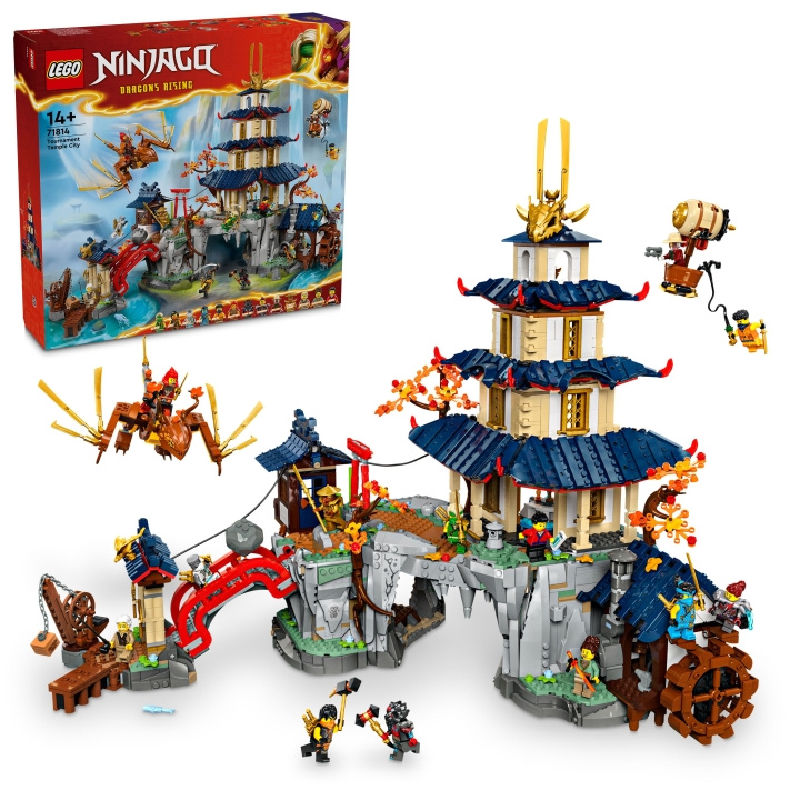 LEGO Ninjago – Turneringstemplet (71814) i gruppen LEGETØJ, BØRN & BABY / Legetøj / Bygge legesager / Lego hos TP E-commerce Nordic AB (D40703)