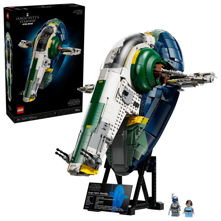 LEGO Star Wars™ – Jango Fetts rumskib af Firespray-klassen (75409) i gruppen LEGETØJ, BØRN & BABY / Legetøj / Bygge legesager / Lego hos TP E-commerce Nordic AB (D40708)