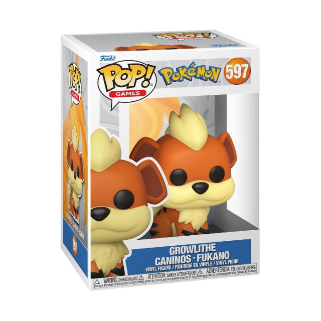 Funko Pop! Pokémon Growlithe (74229) i gruppen LEGETØJ, BØRN & BABY / Legetøj / Figurer, miniaturer og tilbehør hos TP E-commerce Nordic AB (D40722)