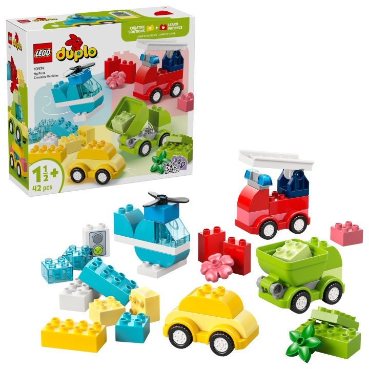 LEGO DUPLO My First – Kreative køretøjer (10474) i gruppen LEGETØJ, BØRN & BABY / Legetøj / Bygge legesager / Lego hos TP E-commerce Nordic AB (D40733)