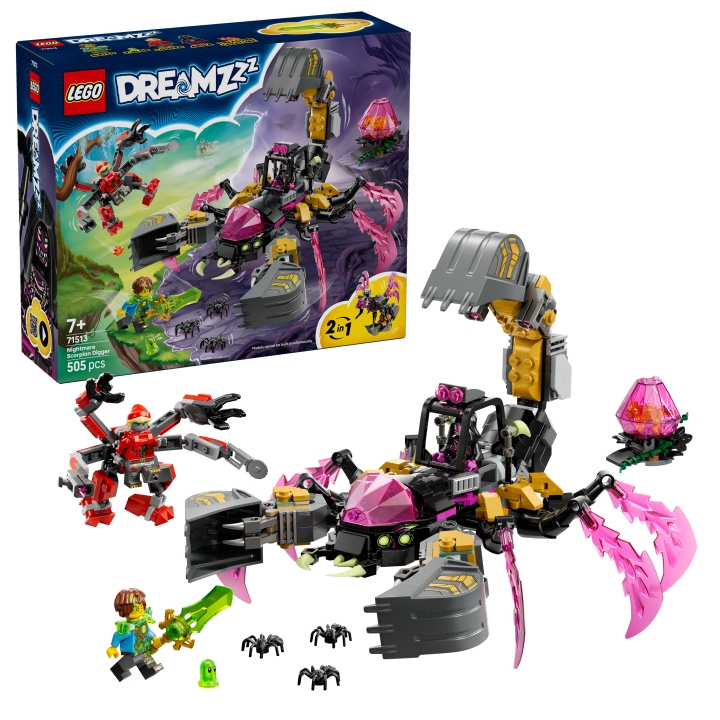 LEGO DREAMZzz – Nightmare Scorpion Digger (71513) i gruppen LEGETØJ, BØRN & BABY / Legetøj / Bygge legesager / Lego hos TP E-commerce Nordic AB (D40737)