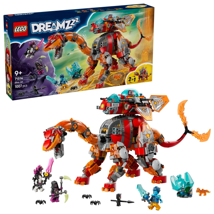 LEGO DREAMZzz – Dino Jet (71514) i gruppen LEGETØJ, BØRN & BABY / Legetøj / Bygge legesager / Lego hos TP E-commerce Nordic AB (D40738)