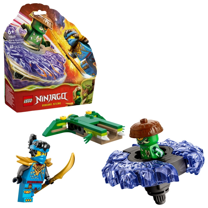 LEGO Ninjago – Nya mod Mutationsmonster-spinner (71849) i gruppen LEGETØJ, BØRN & BABY / Legetøj / Bygge legesager / Lego hos TP E-commerce Nordic AB (D40740)